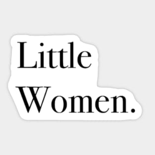 Little Women, Sticker